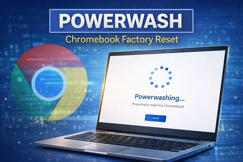 Chromebook Factory Reset - How to Powerwash a Chromebook