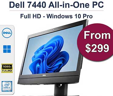 Dell 7440 All-in-One PC - Windows 10 Pro
