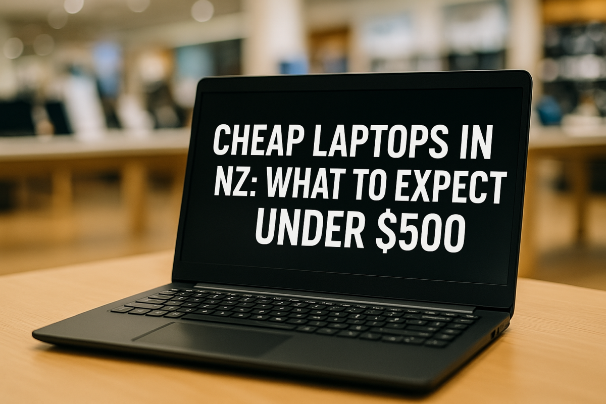 Cheap Laptops in NZ Under $500 What to Expect & Where to Buy