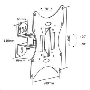 Brateck LCD-501A Specs