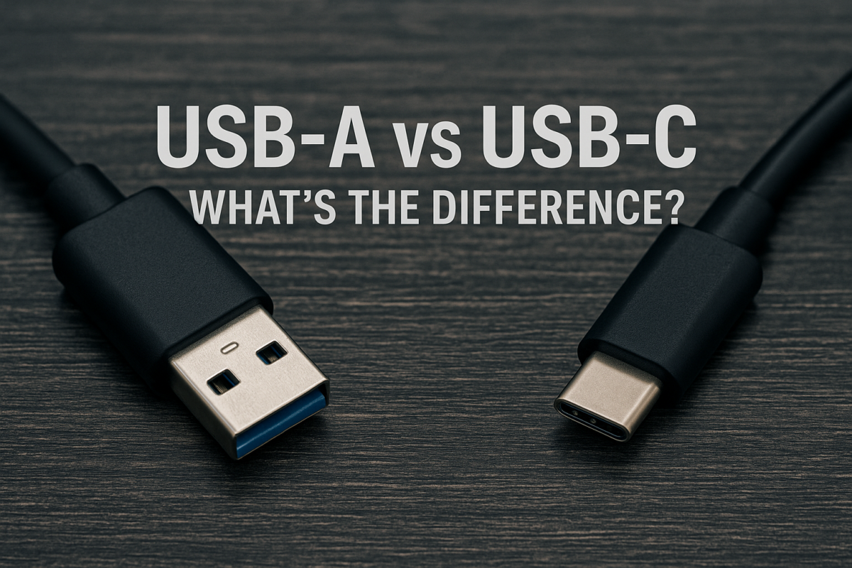 USB Type A vs USB-C: What's the difference