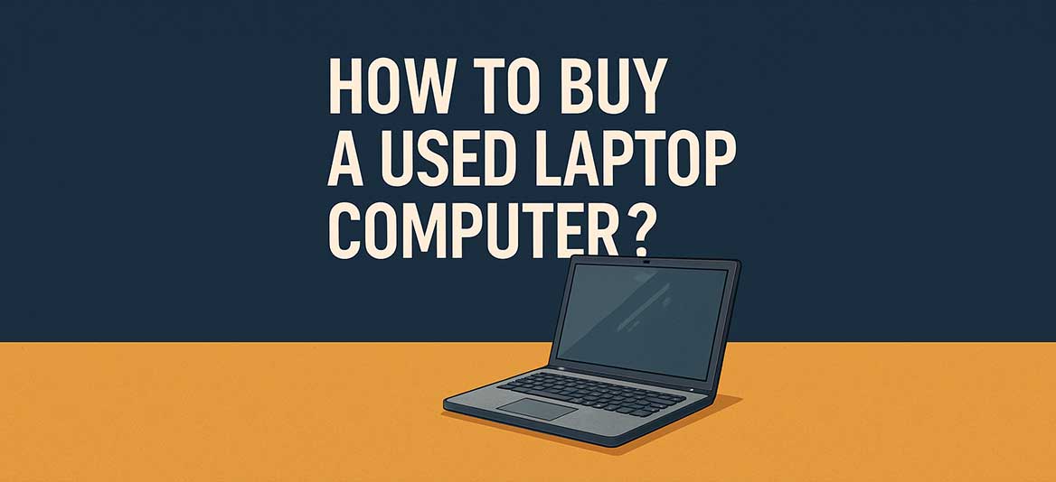 How to Buy a Used Laptop Computer