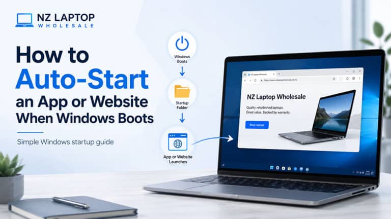 How to Auto-Start an App or Website When Windows Boots | NZ Laptop ...