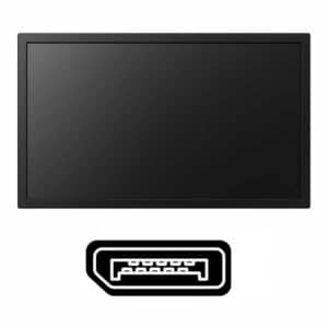 Less than perfect monitor panel with DisplayPort