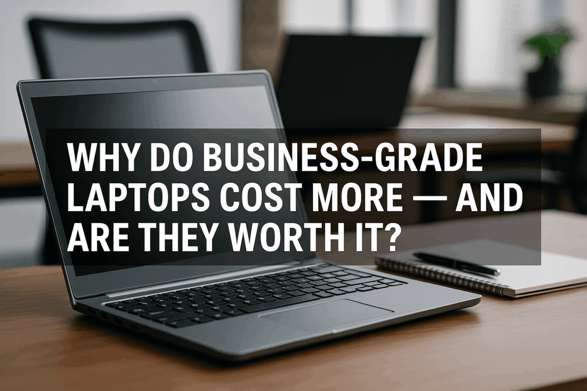 Why Business-Grade Laptops Cost More