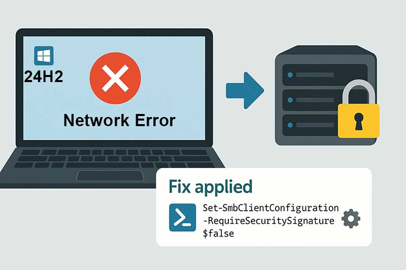 Fix SMB Network Error in Win11 24H2