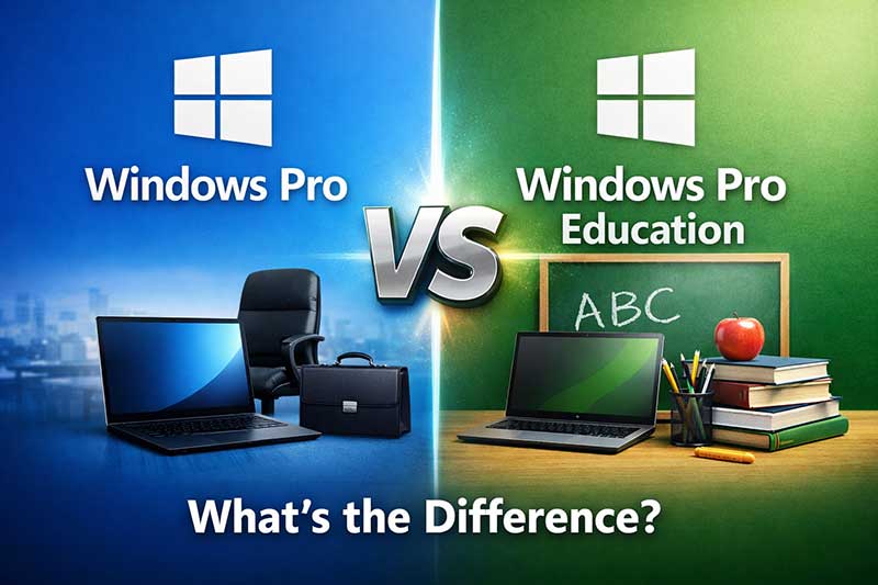 Windows Pro vs Education