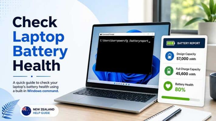 How to test the health of your laptop battery (BatteryReport)
