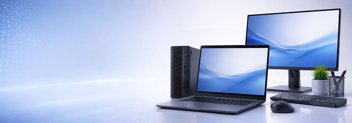 Refurbished laptops, desktops, monitors & office IT — tested in Auckland, shipped NZ-wide.
