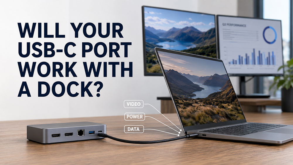 Will your USB-C Port work with a Dock