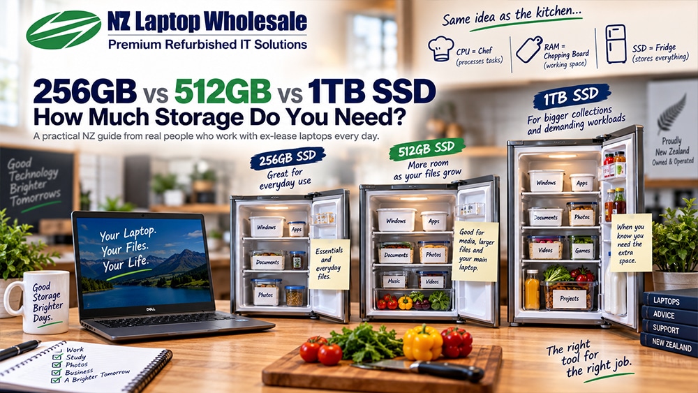 256GB vs 512GB vs 1TB SSD: What Do You Need?