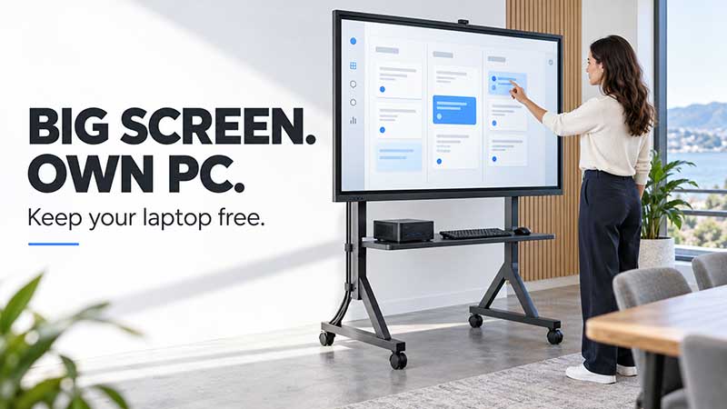 Interactive Touchscreen + Windows PC