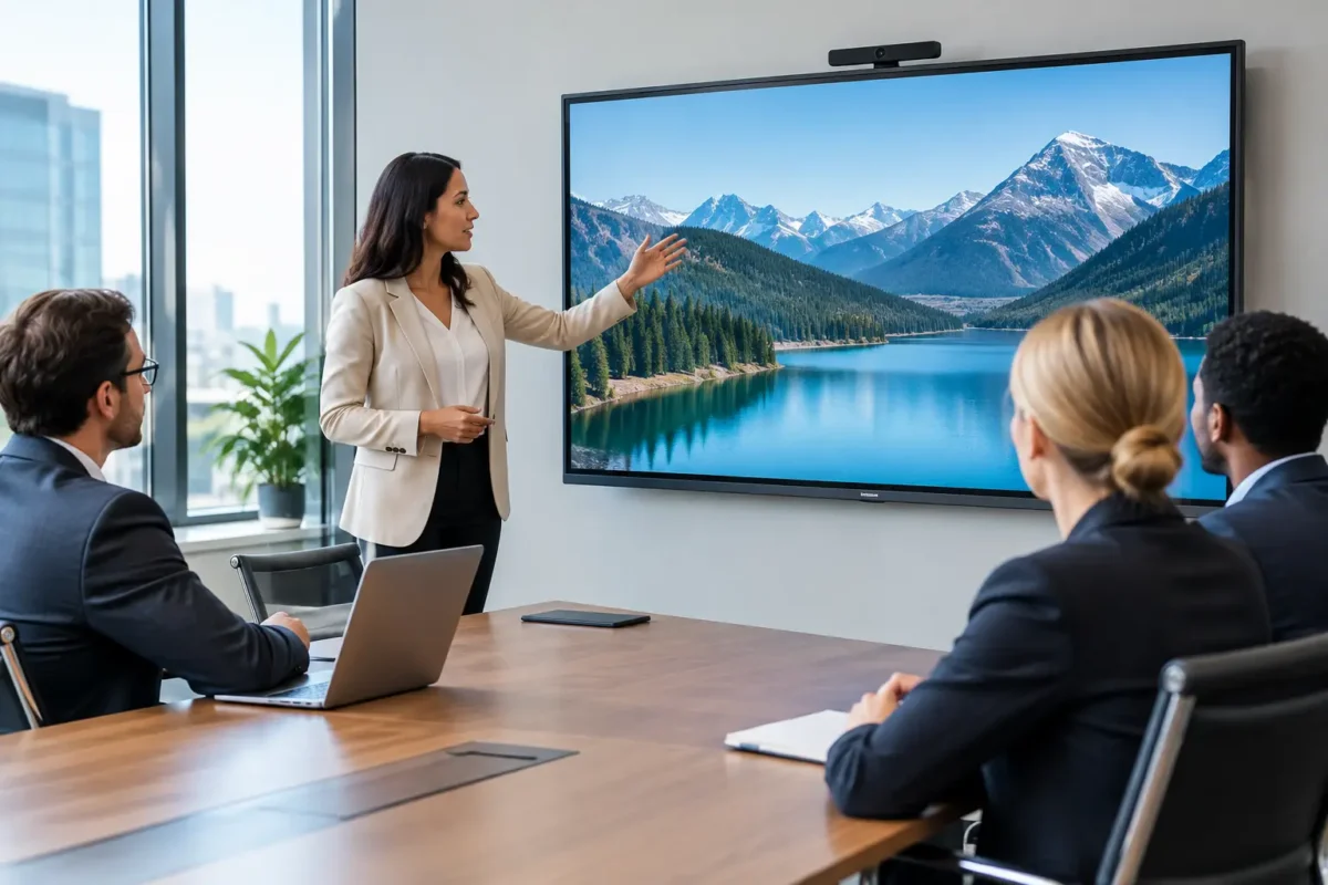 Choosing an Interactive Display for Boardroom Use